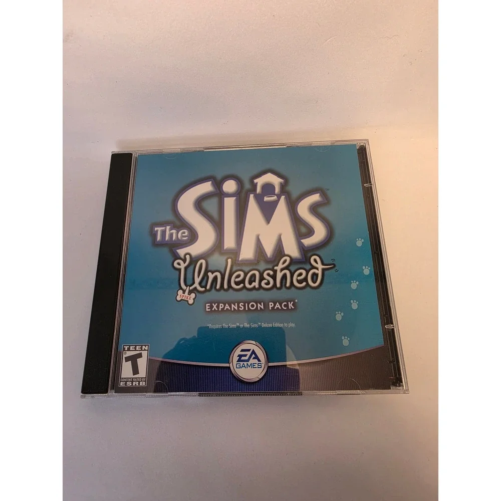 The Sims Unleashed Expansion Pack PC 2002 EA Games 2-Disc Set Maxis Teen